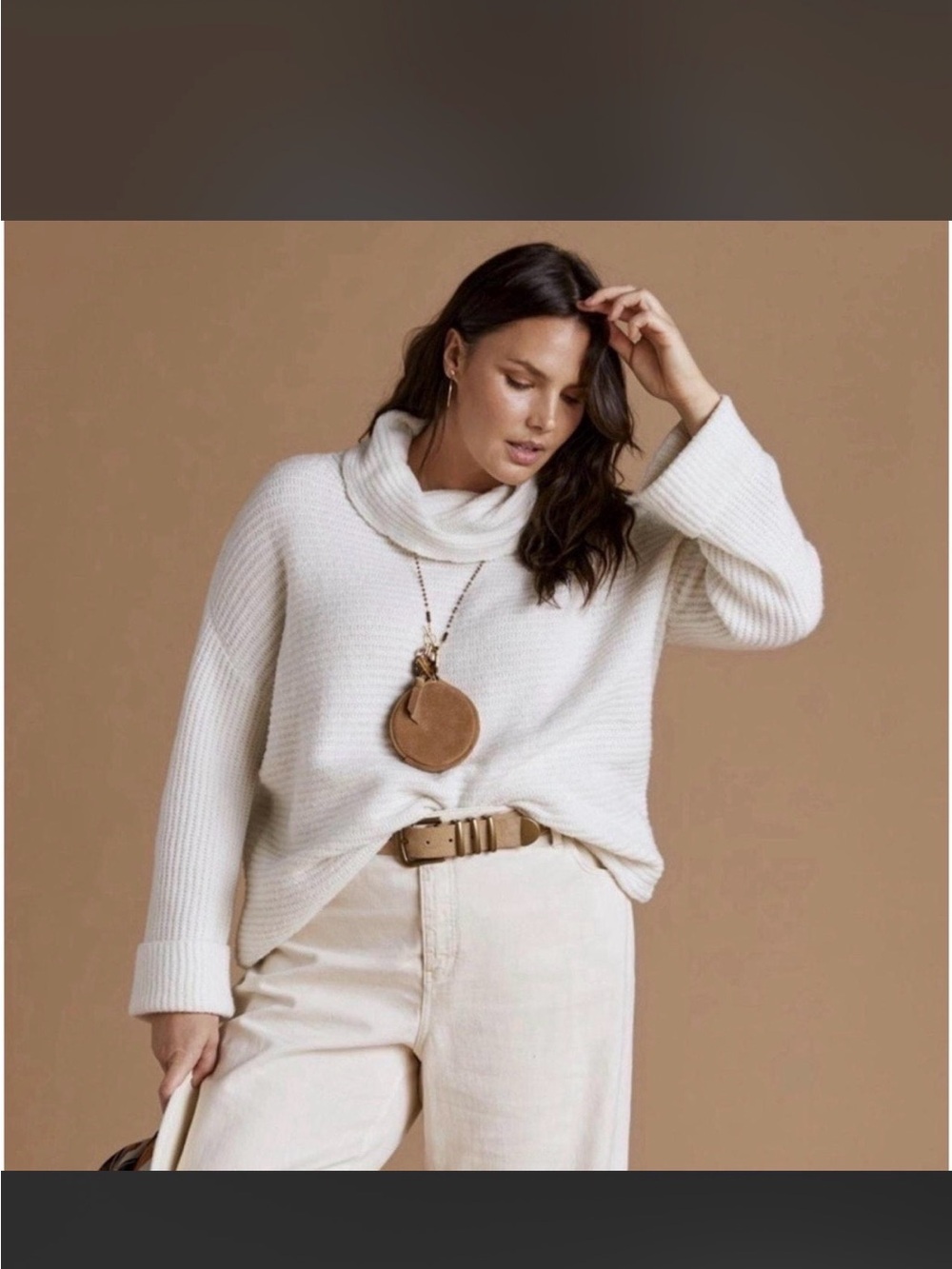 Pilcro Anthropology Cowl Neck Sweater